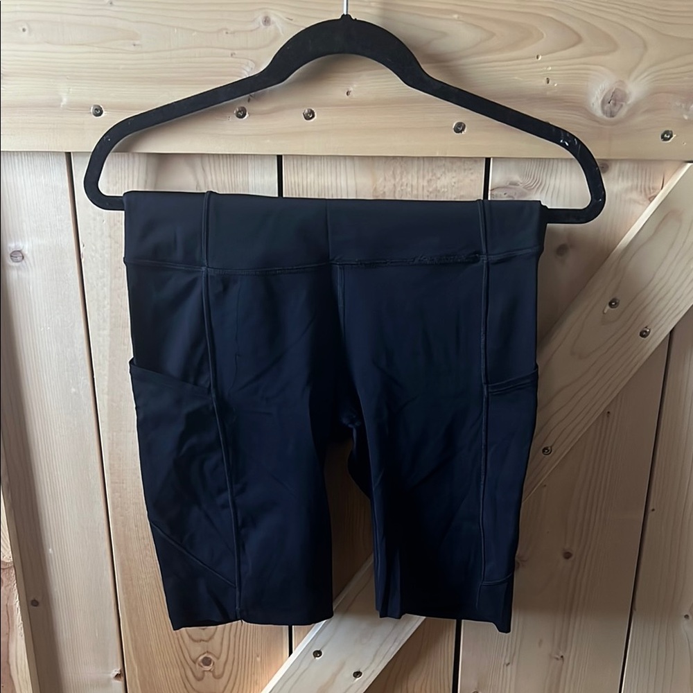 lululemon athletica Black Bike Shorts